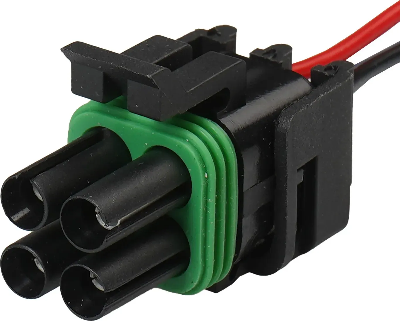 Разъём 4 pin с проводами для датчика кислорода Лада, УАЗ, Chevrolet (AECC005) (Airline). Артикул AECC005