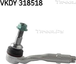 Наконечник рулевой тяги SKF левый для BMW 7 V (F01/F02/F04) 2008-2015. Артикул VKDY 318518