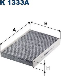Салонный фильтр Filtron. Артикул K 1333A