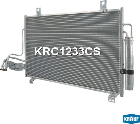 Радиатор кондиционера Krauf. Артикул KRC1233CS