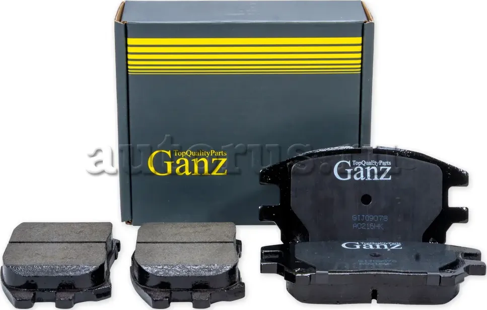 Колодки торм.пер. (Ganz) Ganz. Артикул GIJ09078