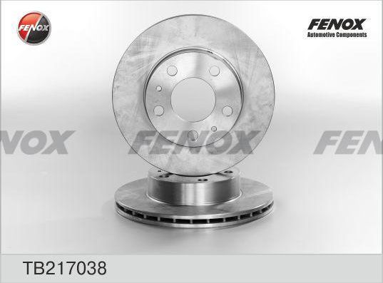 Тормозной диск Fenox. Артикул TB217038
