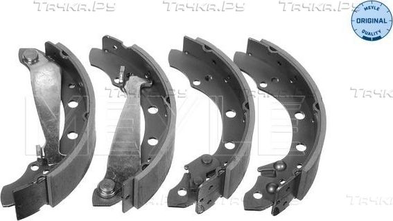 Тормозные колодки Meyle Original задние для Volkswagen Fox I 2005-2011. Артикул 114 042 0601