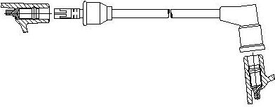 Высоковольтные провода (провода зажигания) Bremi. Артикул 314/110