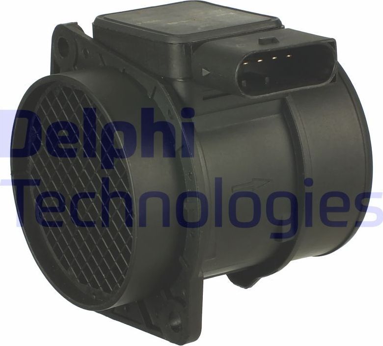 Датчик массового расхода воздуха (ДМРВ) Delphi. Артикул AF10236-12B1
