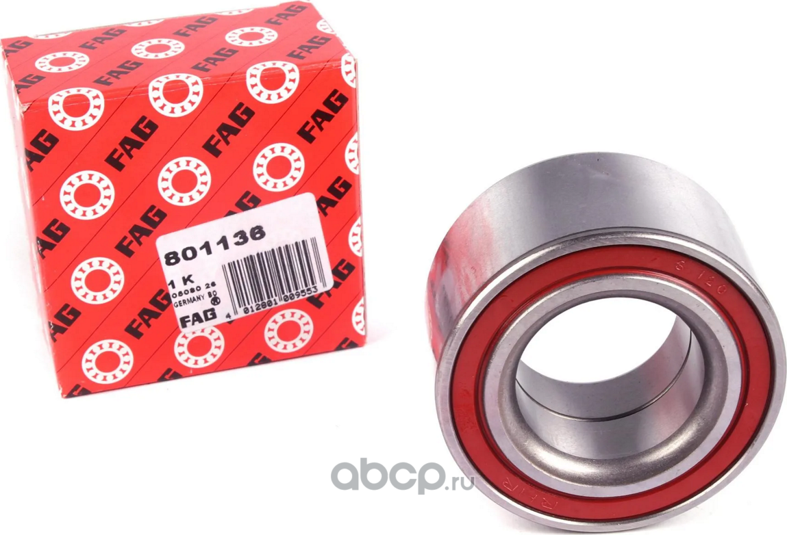 Подшипник ступицы VAG GOLF/BORA/OCTAVIA/A3 -10 (FAG). Артикул 801136