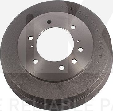 Тормозной барабан NK. Артикул 262204