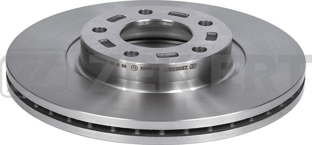 Тормозной диск Zekkert передний для Mazda 3 II (BL) 2008-2014. Артикул BS-5253