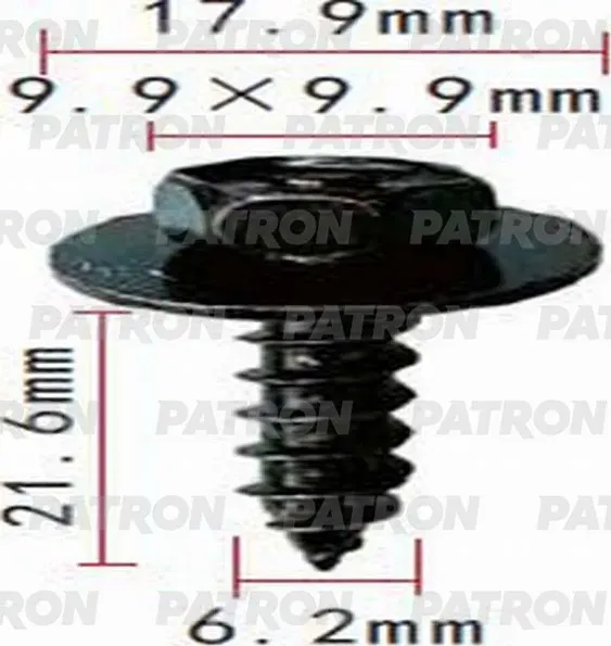 Саморез крепежный (Patron). Артикул P37-0973