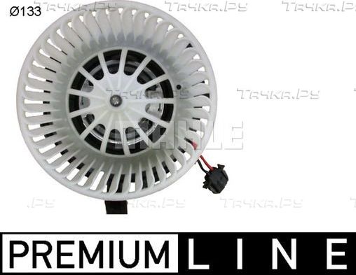 Вентилятор, мотор печки (отопителя) салона Mahle Premium. Артикул AB 114 000P