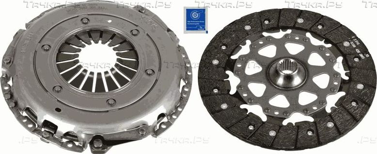 Сцепление (комплект) SACHS XTend для Renault Grand Scenic II 2004-2008. Артикул 3000 970 090