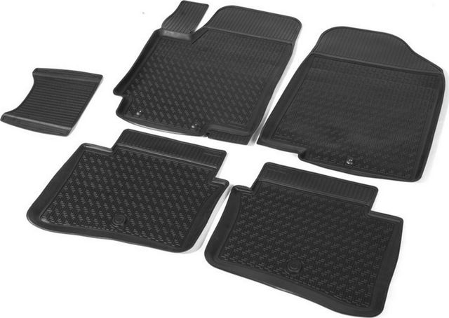 Коврики Rival для салона Hyundai Solaris I седан, хэтчбек 2010-2014. Артикул 12305001