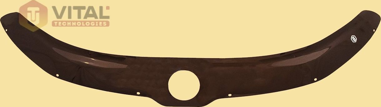 Дефлектор VT52 для капота Skoda Kodiaq 2017-2026. Артикул SK16VT