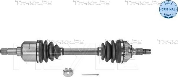 Полуось (привод в сборе, приводной вал) Meyle Original. Артикул 40-14 498 0075