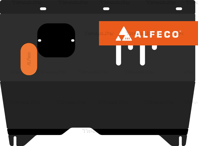 Защита Alfeco для картера и КПП Lifan Celliya 2014-2018. Артикул ALF.35.08