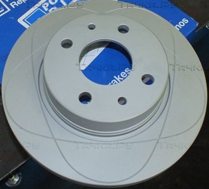 Тормозной диск ATE PowerDisc передний для ВАЗ 2111 1995-2002. Артикул 24.0312-0125.1