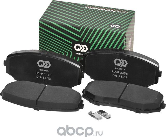 Колодки тормозные дисковые передние (Pilenga). Артикул FDP3458