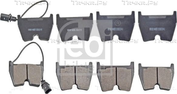 Тормозные колодки Febi Bilstein передние для Audi R8 I (Typ 42) 2007-2015. Артикул 116044