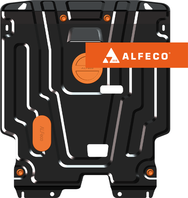 Защита Alfeco для картера и КПП Daewoo Gentra II 2013-2015. Артикул ALF.03.05 st