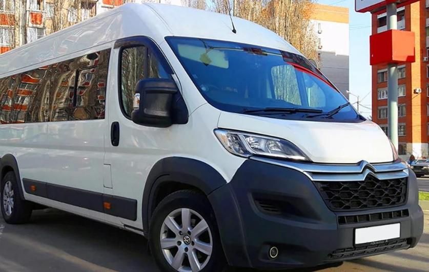 Дефлекторы Cobra Tuning для окон Citroen Jumper II рестайлинг 2014-2026. Артикул P12414