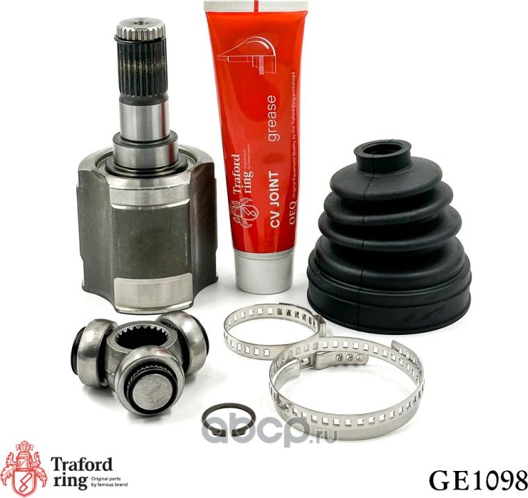 ШРУС ВНУТРЕННИЙ, HYUNDAI GETZ 02- AT (Traford Ring). Артикул GE1098