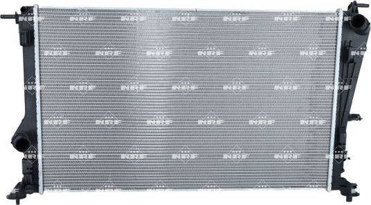 Радиатор охлаждения двигателя NRF (алюминий) для Renault Kangoo II 2019-2026. Артикул 550324