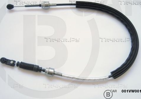 Трос переключения передач КПП B CAR для Volkswagen Golf IV 1997-2006. Артикул 001VW001