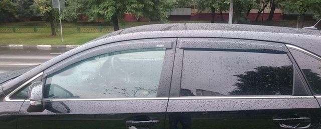 Дефлекторы V-Star для окон Toyota Venza 2008-2017. Артикул D10716