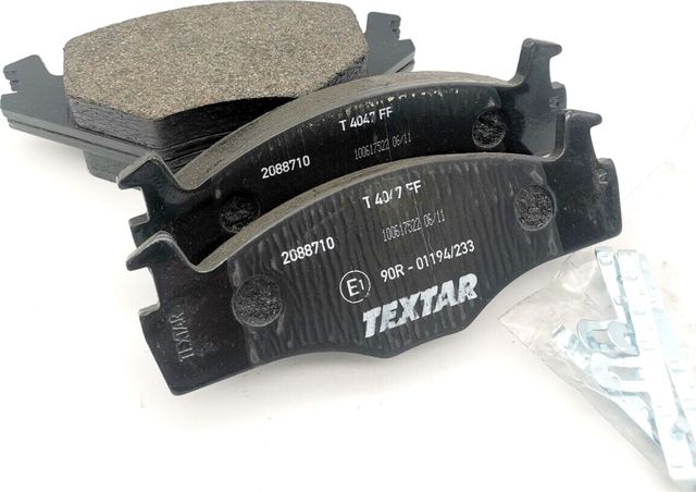 Тормозные колодки Textar передние для Volkswagen Scirocco I 1974-1980. Артикул 2088710