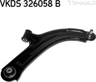Поперечный рычаг передней подвески SKF правый нижний для Renault Clio V 2008-2026. Артикул VKDS 326058 B
