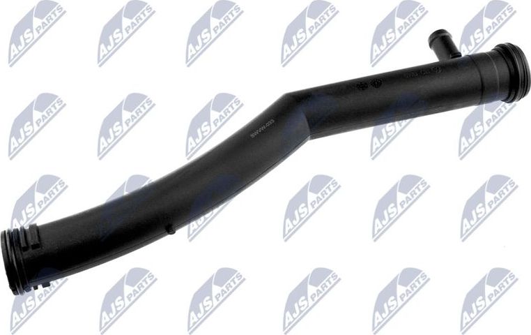 Патрубок системы охлаждения (радиатора) NTY. Артикул CTM-VW-033