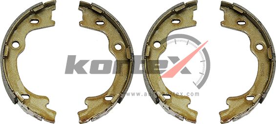 Колодки барабанные KIA CEED/HYUNDAI i30 06- (170x26) к-т(ручника) (Kortex). Артикул KS039STD