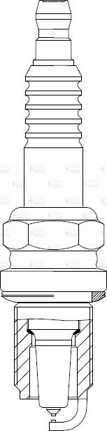 Свеча зажигания StartVOLT для Mitsubishi Galant VII 1992-1996. Артикул VSP 1125