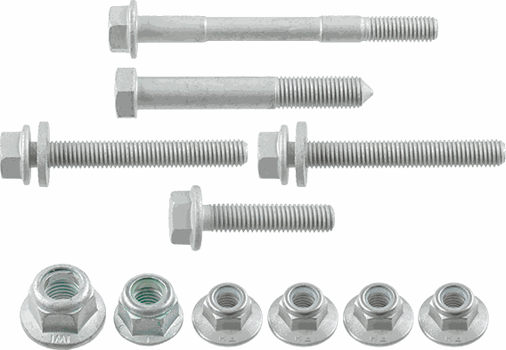 Ремкомплект передн подв (болты + гайки) VAG Lemforder Service Pack. Артикул 43460 01