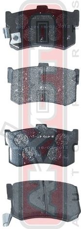 Тормозные колодки Akyoto Packing AKYOTO задние для Rover 800 1986-1999. Артикул AKD-1121