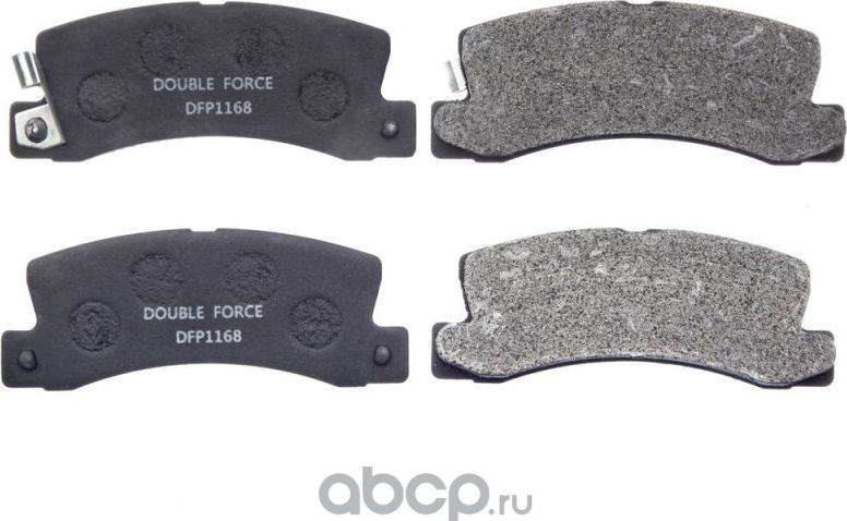 Колодки тормозные дисковые Double Force Double Force. Артикул DFP1168