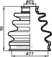 Пыльник привода та 1030 (Trustauto). Артикул TACB1030