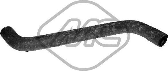 Патрубок радиатора (системы охлаждения) Metalcaucho верхний для Fiat Ducato II 1994-2002. Артикул 08838