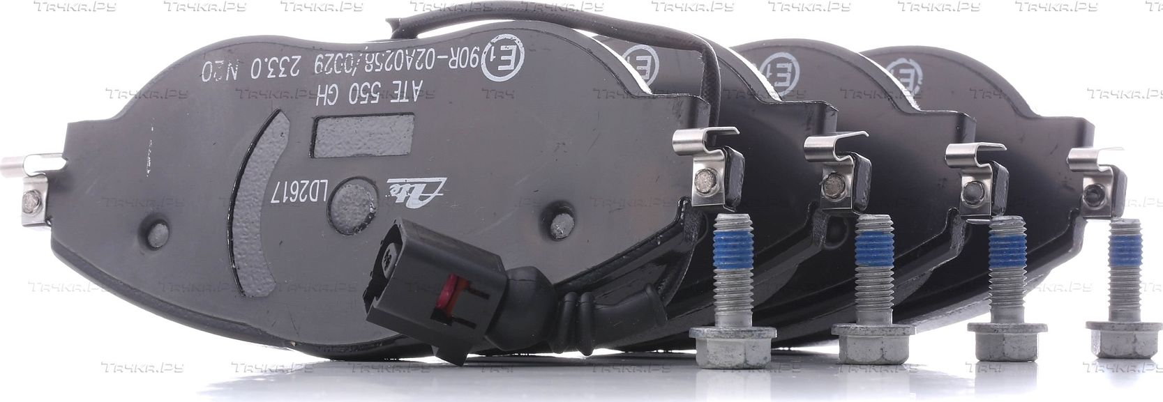 Тормозные колодки ATE Ceramic передние для SEAT Leon III 2012-2026. Артикул 13.0470-2617.2