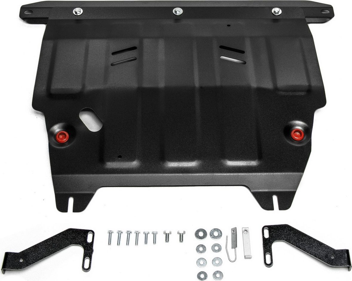 Защита АвтоБРОНЯ для картера и КПП Ford Ecosport 2014-2018. Артикул 111.01852.1