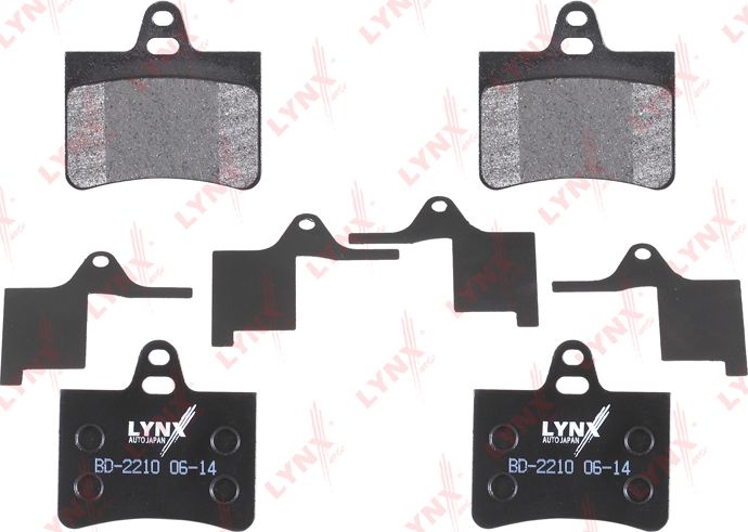 Тормозные колодки LYNXauto. Артикул BD-2210