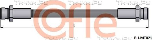 Тормозной шланг Cofle передний для Mitsubishi Pajero II 1990-2000. Артикул 92.BH.MT021