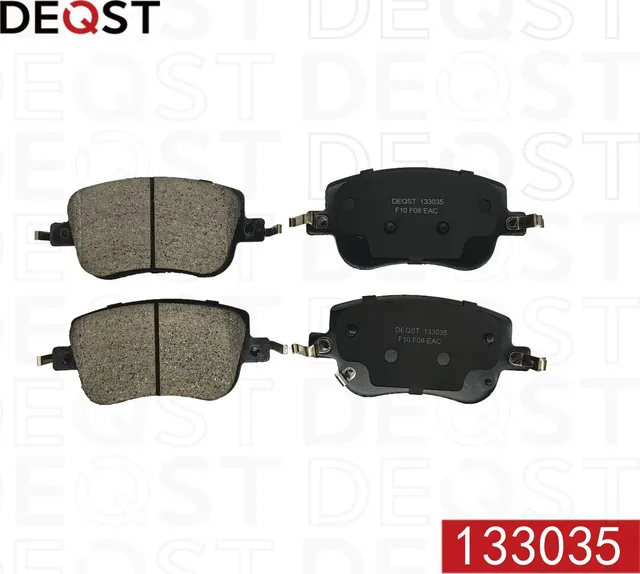 133035 DEQST Колодки тормозные Haval Jolion (20-)передние 4WD керамические. Артикул 133035