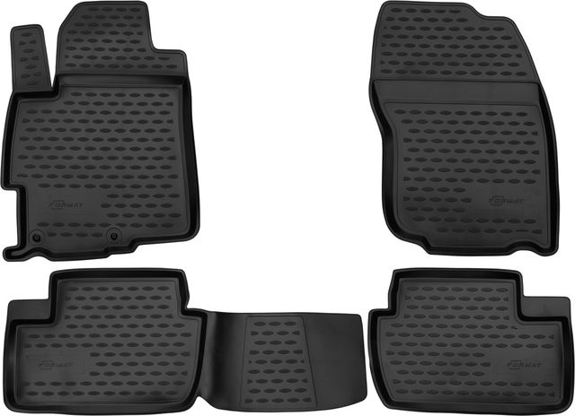 Коврики Format c повышенной износостойкостью для салона Mitsubishi Lancer X 9 2003-2007. Артикул FORMAT.35.13.210