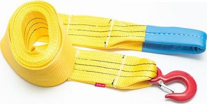 Ремень буксировочный Tplus 8/13т 5м (авто до 4,5 т) Крюк/Петля. Артикул T000138