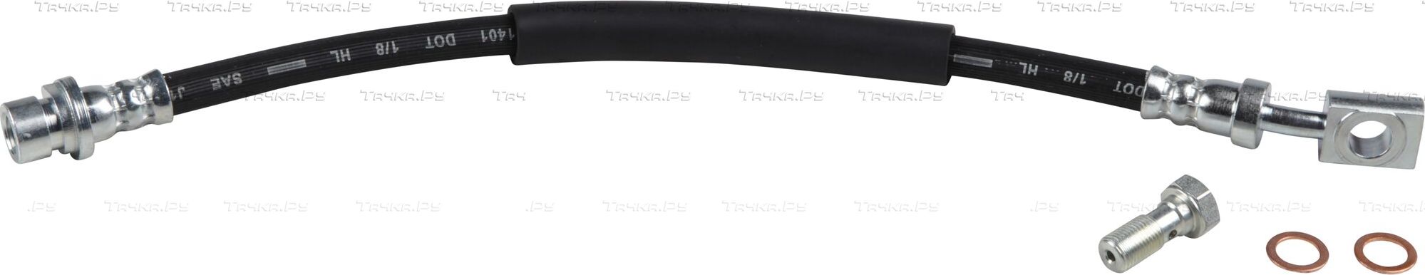Тормозной шланг JP Group задний правый/левый внешний для Land Rover Discovery III 2004-2009. Артикул 3761700200