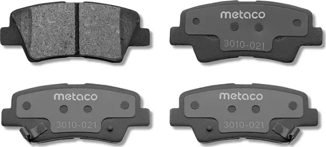 Колодки тормозные KIA OPTIMA 06- задн. (Metaco). Артикул 3010021