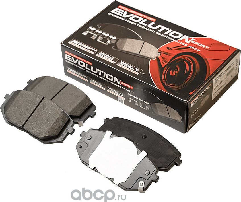 Передние керамические колодки Evolution Sport Z23 PowerStop 23-2398. Артикул 232398