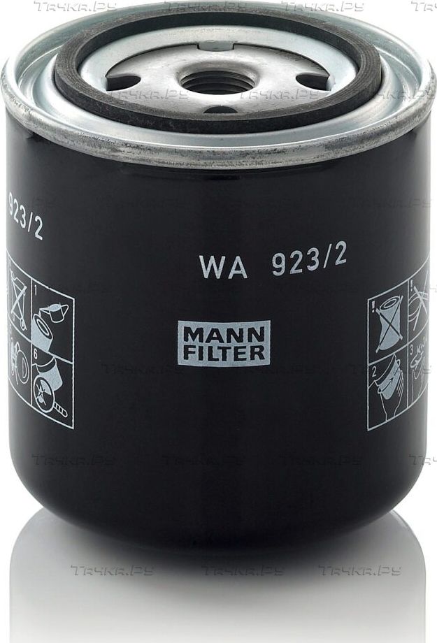 Фильтр охлаждающей жидкости Mann-Filter для Neoplan Transliner 1990-2026. Артикул WA 923/2