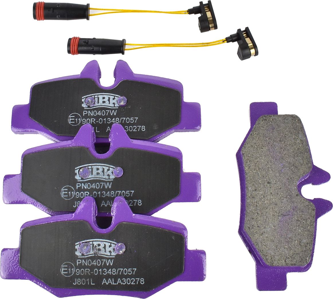 Тормозные колодки NiBK. Артикул PN0407W